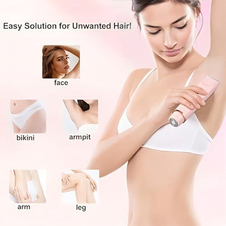 Electric Epilator Womens Dual-Head Hair Remover